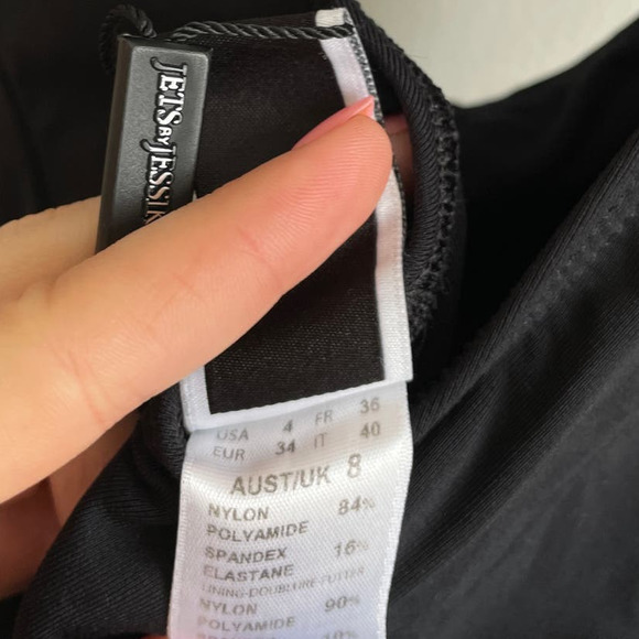 Jetset Underwire Plunge One Piece Swimsuit with Wrap Cut-Outs - Picture 4 of 6